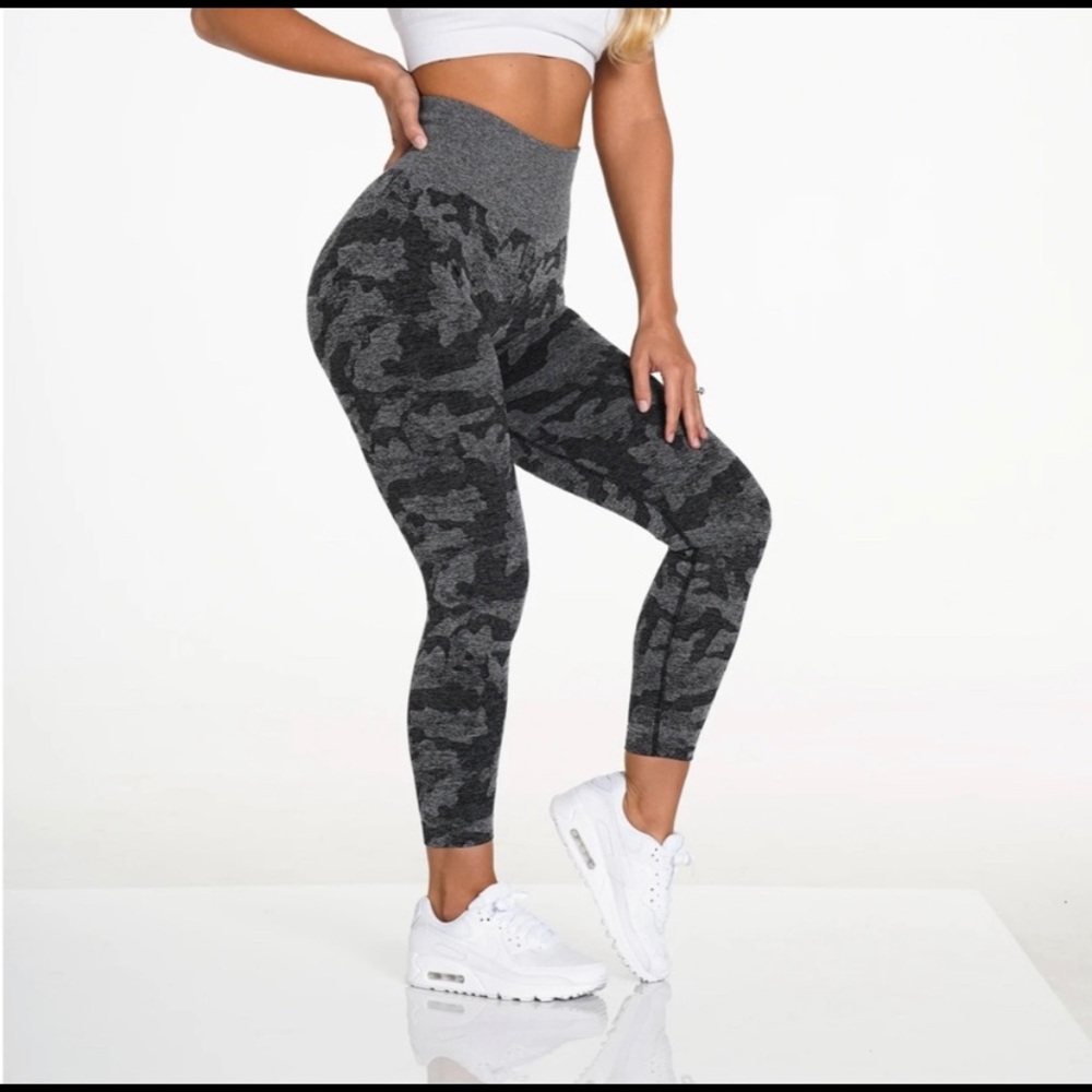 NVGTN black camo leggings